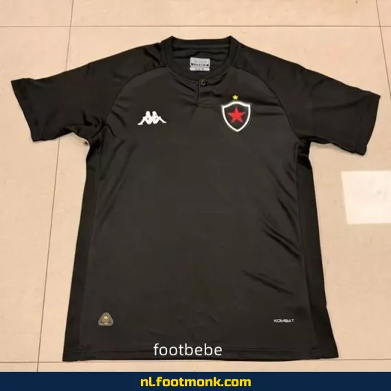 Botafogo Concept Voetbalshirt 2025-2026 - Zwart | Officieel | Fanwear | Personaliseerbaar