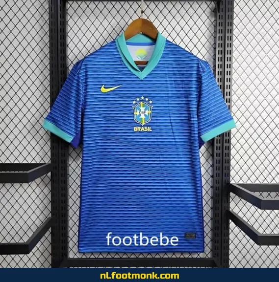 Brazilië 2024-2025 speciaal editie blauw voetbalshirt – Officieel supporter shirt | Koop online