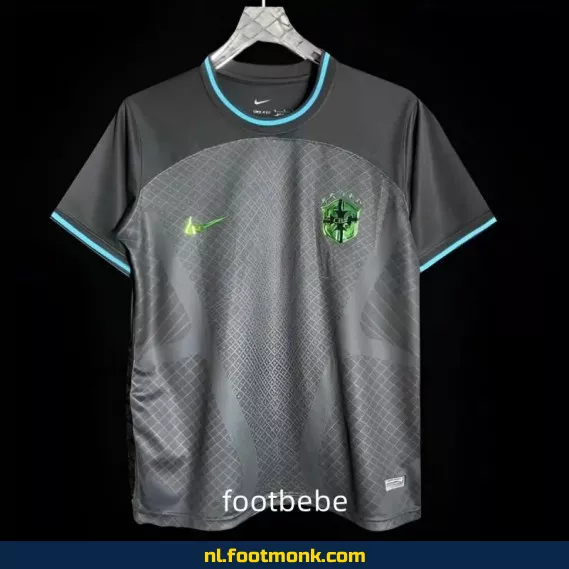 Brazilië 2024-2025 speciaal editie zwart voetbalshirt – Officieel voetbalshirt voor heren en dames
