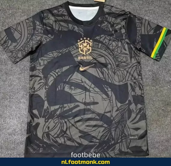 Brazilië 2025-2026 Speciale Editie Zwart Voetbalshirt – Officieel, Aanbieding, Personaliseerbaar