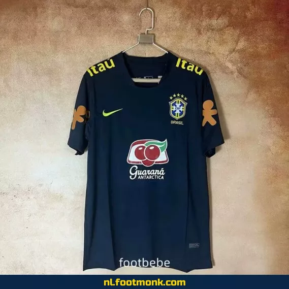 Brazilië Trainingsshirt 2025-2026 - Officieel Voetbalshirt voor Dames & Heren - Personaliseerbaar