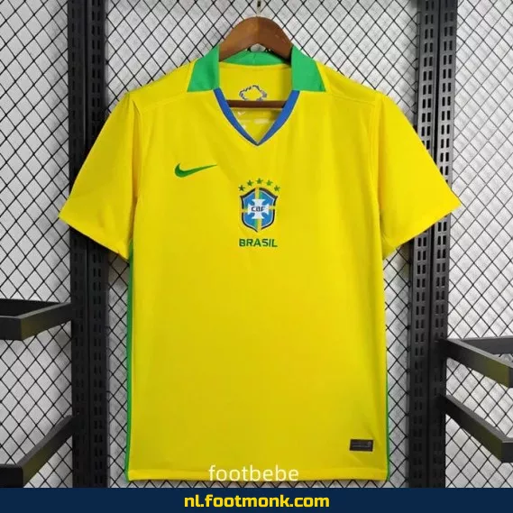 Brazilië 2025 geel voetbalshirt – Officieel supporterstenue
