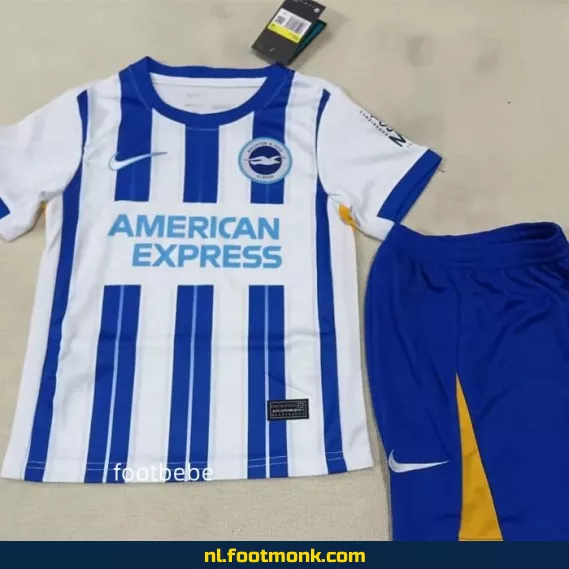 **Brighton Thuisshirt Kinderen 2024-2025 – Officieel Voetbalshirt**