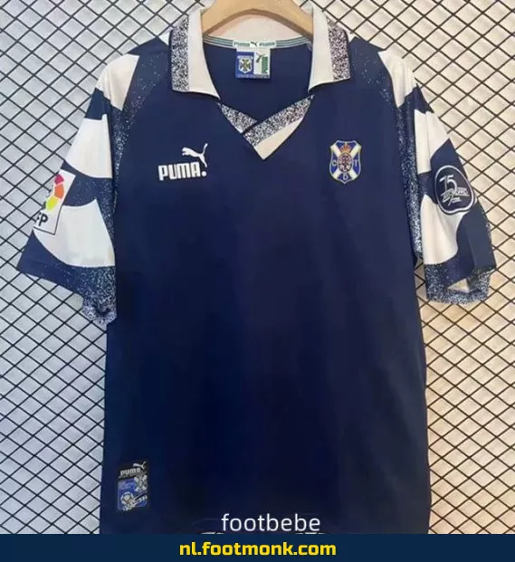 CD Tenerife Vintage Voetbalshirt 1997-1998 Uit Shirt - Origineel Retro Voetbalshirt voor Supporters