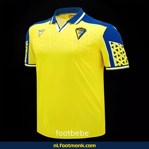 Officieel Cádiz CF Thuisshirt 2024-2025 – Geel Voetbalshirt voor Mannen, Vrouwen & Kinderen – Koop Nu Online