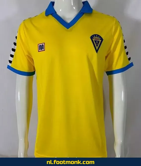 Retro Cádiz Voetbalshirt Vintage 1983-1984 Thuistenue – Officieel Voetbaltenue | Origineel Retro Shirt