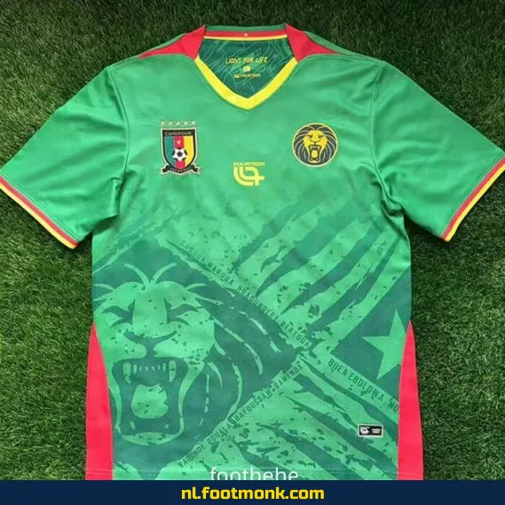 Officieel Cameroons Voetbalshirt 2025-2026 Thuistenue – Koop Nu | Voetbalshirts Dames/Heren/Kinderen | Origineel & Aanbieding