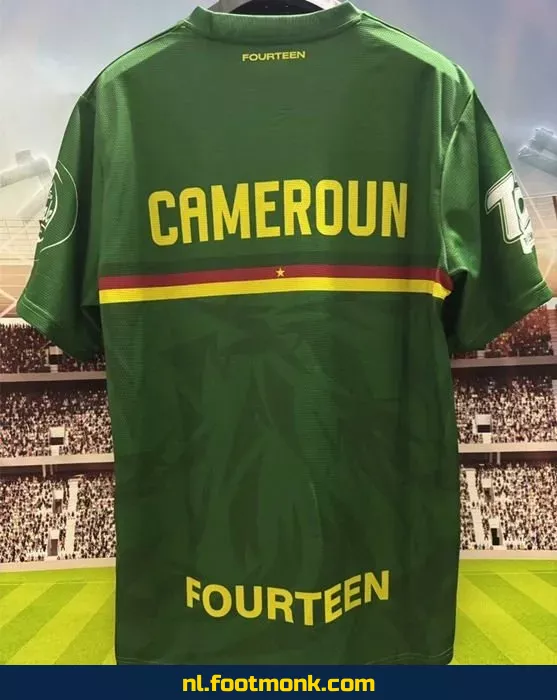 Cameroen 2025-2026 Trainingsshirt Groen – Origineel Voetbalshirt