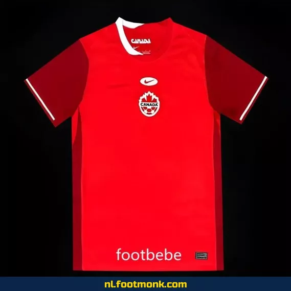 Canada Thuisshirt 2024/2025 – Rood Voetbalshirt | Officieel & Origineel | Koop Online