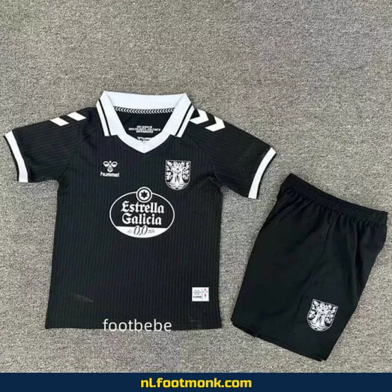 Celta de Vigo Kinder Voetbalshirt 2025 – Officieel Zwart Thuistenue – Limited Edition 100 Jaar Olivier