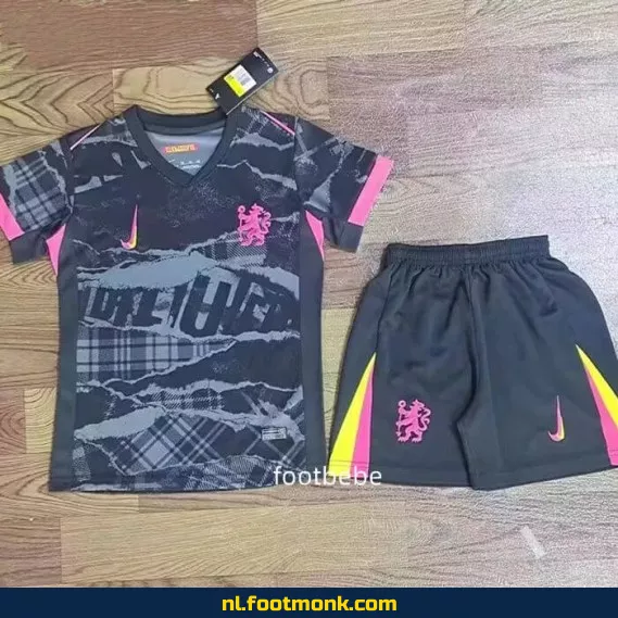 Chelsea Kinder Voetbalshirt 2024-2025 Derde Tenue – Officieel Voetbalshirt voor Supporters