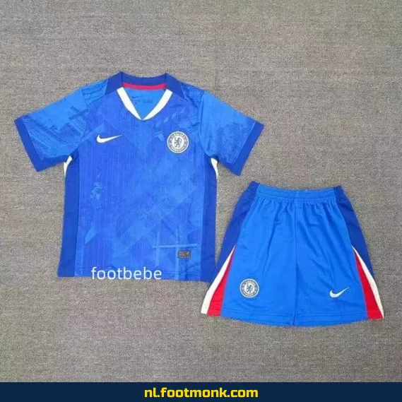 Chelsea Kinder Voetbalshirt 2025-2026 Blauw Concept – Officieel Voetbalshirt voor Kinderen