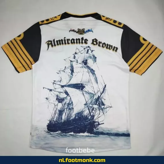 Almirante Brown 2021 GK Anniversary Wit Voetbalshirt – Officieel Clubtenue – Limited Edition
