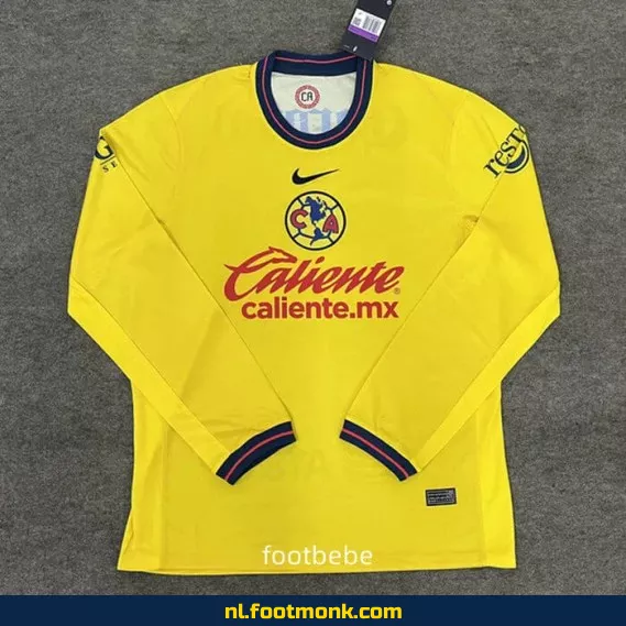 Club América Thuisshirt 2024-2025 Lange Mouwen – Officieel Voetbalshirt | Koop Nu
