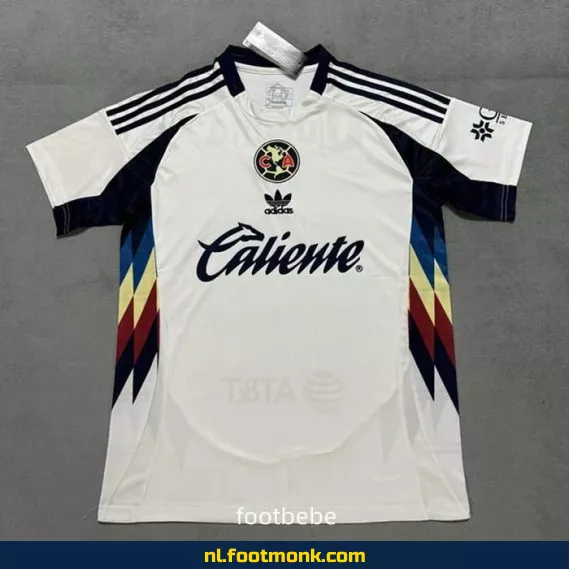 Club América Retro Voetbalshirt 2025-2026 - Wit - Officieel Fanwear - Authentiek Voetbaltenue