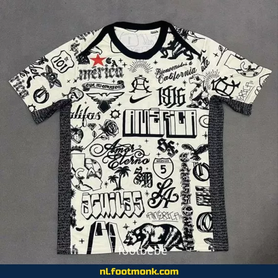 Club América Trainingsshirt 2025-2026 | Officieel Voetbalshirt | Heren & Dames | Fanwear | Personaliseerbaar