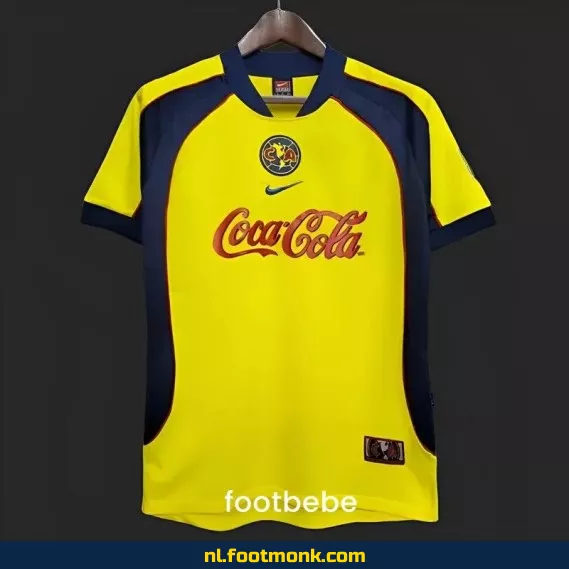 Club América Vintage Voetbalshirt 2001-2002 Thuisshirt - Officieel Retro Voetbalshirt