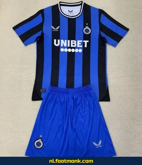 Club Brugge Thuisshirt Kinderen 2024-2025 – Officieel Voetbalshirt | Voetbalshirt Kinderen Kopen