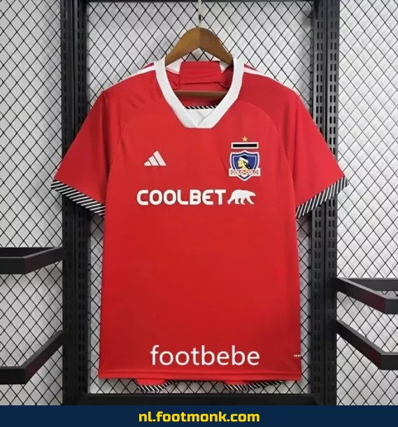 Colo-Colo Derde Tenue 2024-2025 Rood Voetbalshirt – Officieel Fanwear | Voetbalshirts Dames & Heren | Aanbieding