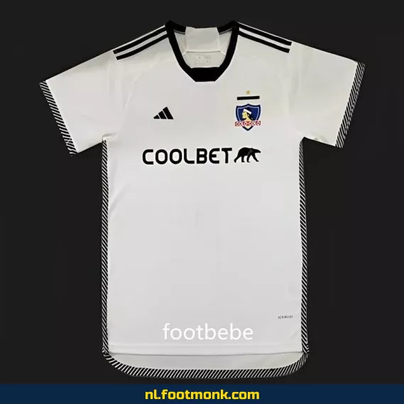 Colo-Colo Thuisshirt 2024-2025 Wit – Officieel Voetbalshirt | Origineel, Personaliseerbaar – Heren, Dames & Kinderen