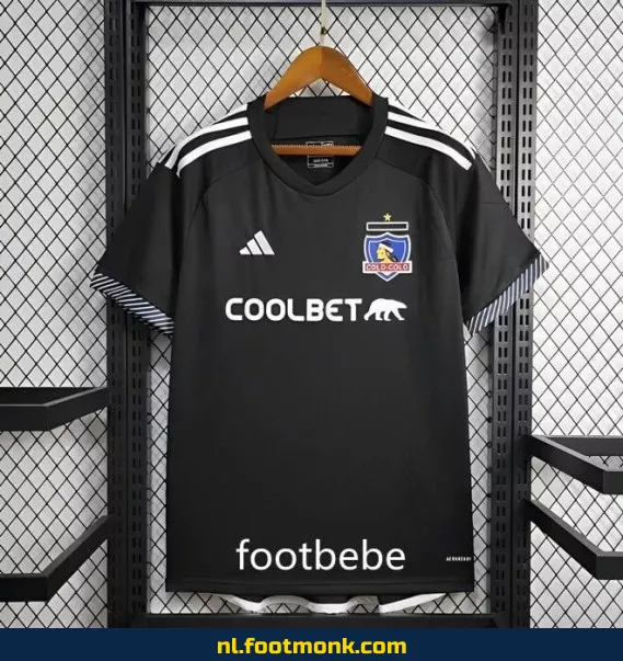 Officieel Colo-Colo Voetbalshirt 2024-2025 - Zwart | Origineel Voetbalshirt | Voetbalshirt Dames & Heren | Fanwear | Aanbieding