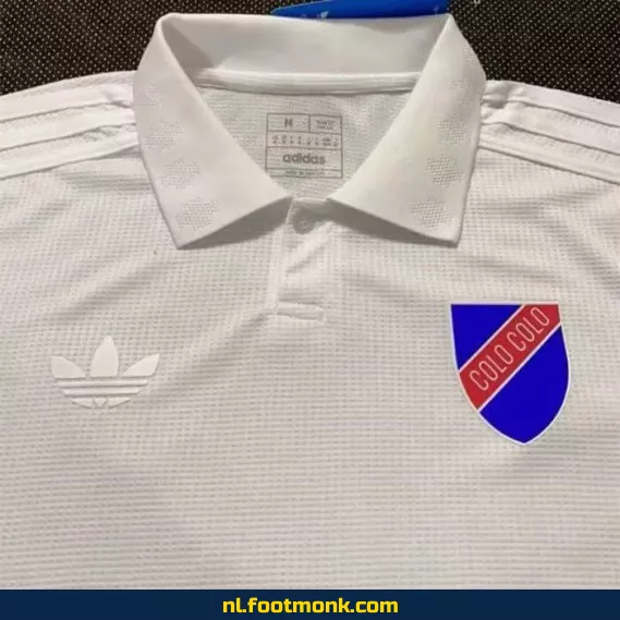 Colo-Colo 2025 100-jarig jubileum voetbalshirt wit – Officieel voetbaltenue | Heren, dames & kinderen | Personaliseerbaar | Aanbieding