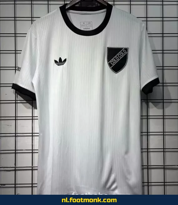 Retro Colo-Colo Voetbalshirt 2025-2026 - Wit | Officieel Voetbalshirt | Fanwear | Aanbieding
