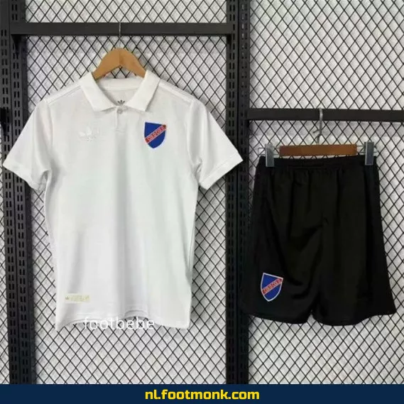 Retro Colo-Colo Voetbalshirt Kinderen 2025-2026 - Wit | Officieel Voetbalshirt | Voetbalshirt Kopen | Fanwear