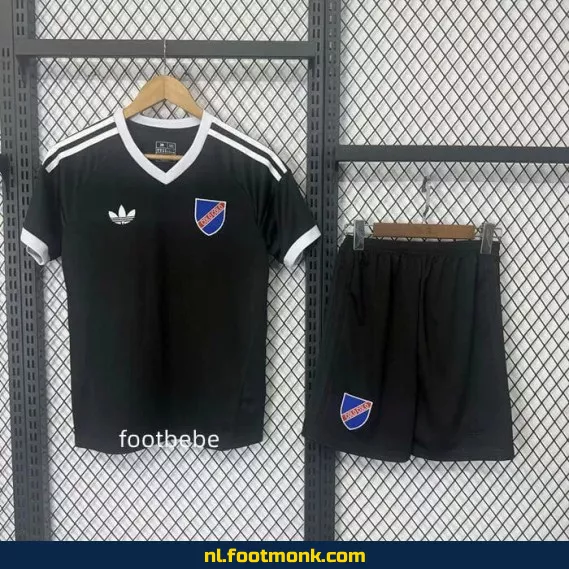 Colo-Colo Retro Voetbalshirt voor Kinderen 2025-2026 - Zwart | Officieel Voetbalshirt | Fanwear | Aanbieding