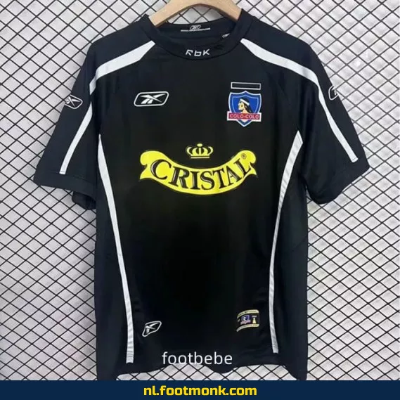Colo-Colo Vintage Voetbalshirt 2005 - Zwart Uit Shirt - Officieel Retro Voetbaltenue - Limited Edition