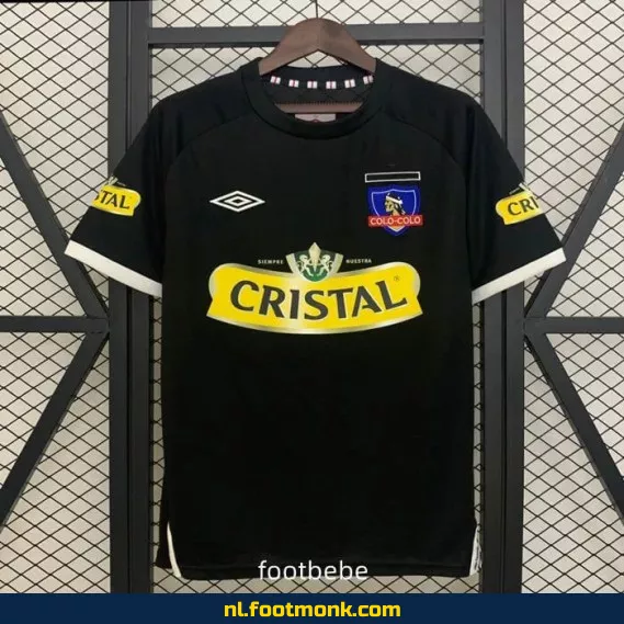 Colo-Colo Vintage Voetbalshirt 2011 - Zwart Uit Tenue - Officieel Retro Voetbaltenue | Voetbalshirts Aanbieding