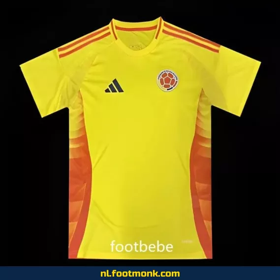 Colombia Thuisshirt 2024-2025 Geel – Officieel Voetbalshirt | Koop Nu
