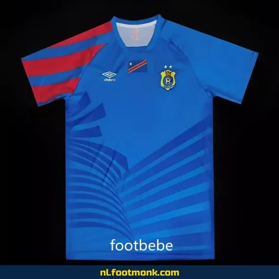 Officieel Congo 2023-2024 Thuisshirt Blauw – Voetbalshirt Dames/Heren – Origineel Voetbaltenue – Bestel Nu Online