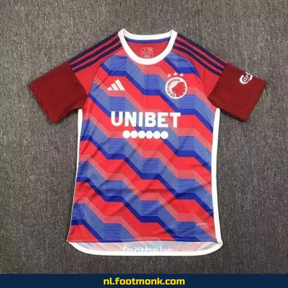 FC Kopenhagen Voetbalshirt 2024-2025 Roze – Officieel Thuistenue | Personaliseerbaar | Fanwear