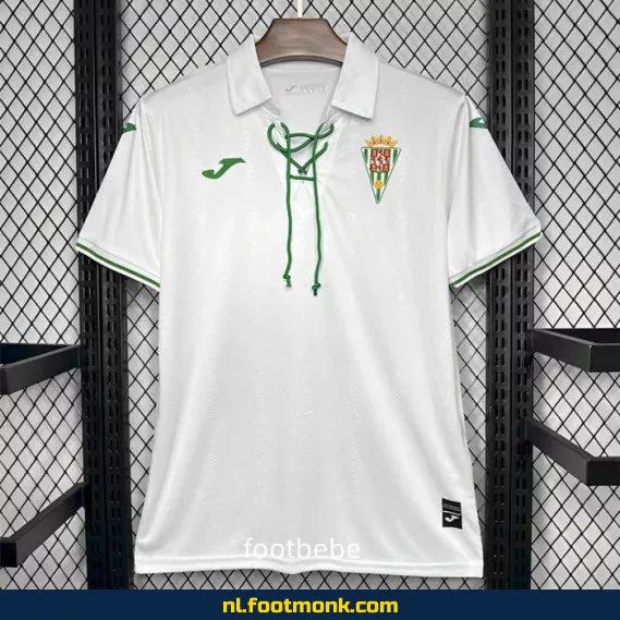 Officieel Córdoba Voetbalshirt 2024-2025 - 70 Jaar Special - Wit - Koop Nu | Voetbalshirts Dames & Heren | Origineel & Aanbieding