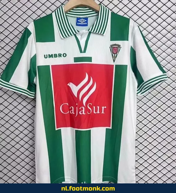 Vintage Voetbalshirt Cordoba Thuistenue 1998-1999 - Officieel Retro Voetbalshirt