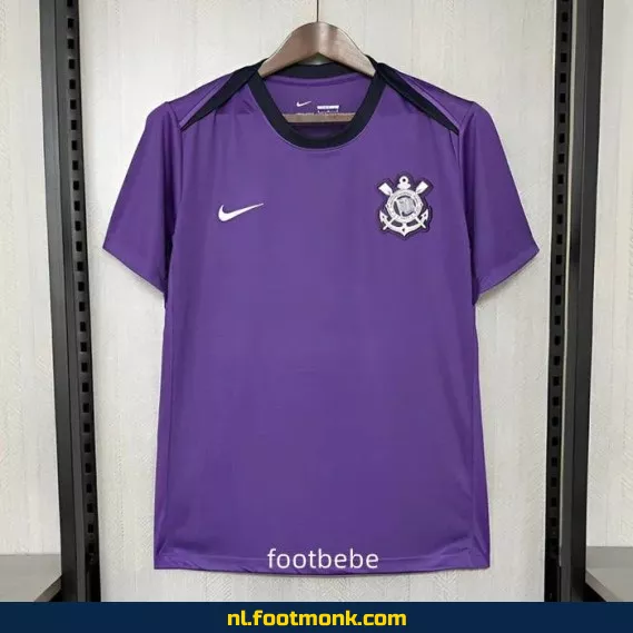 Corinthians Voetbalshirt 2025-2026 - Paars | Officieel Voetbalshirt | Fanwear | Dames & Heren | Personaliseerbaar