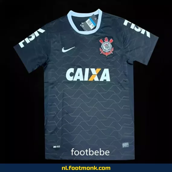 Corinthians Vintage Voetbalshirt 2012-2013 Uit Shirt - Officieel Retro Voetbalshirt voor Supporters