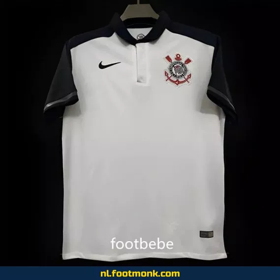 Origineel Corinthians Vintage Voetbalshirt 2015-2016 Thuistenue - Retro Voetbalshirt Dames/Heren - Officieel Voetbalfanwear