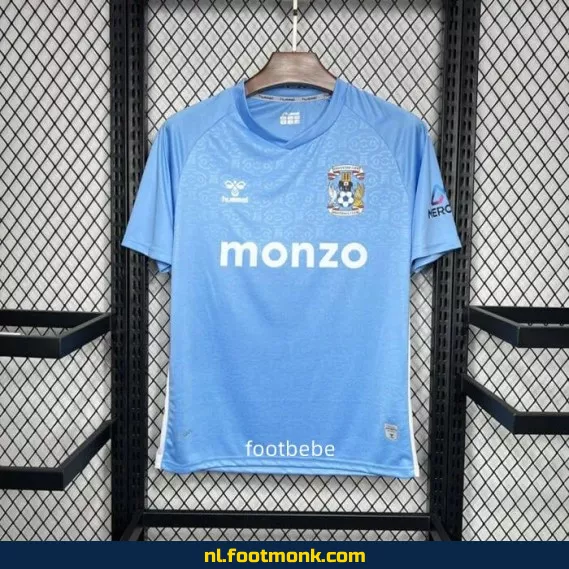 Coventry City Thuisshirt 2024-2025 – Blauw Voetbalshirt | Officieel & Origineel | Voor Dames, Heren & Kinderen