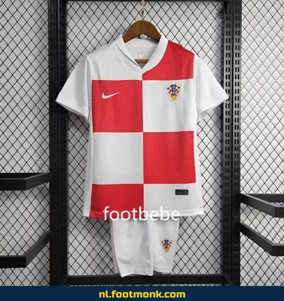 Kroatië Thuisshirt Kinderen Euro 2024 – Officieel Voetbalshirt
