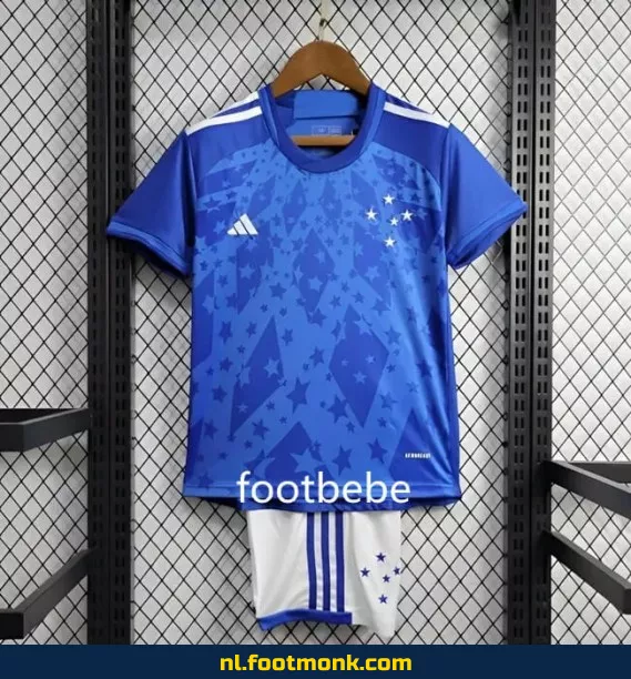 Officieel Cruzeiro Voetbalshirt Kinderen 2024-2025 Thuistenue - Blauw | Voetbalshirt Kopen | Originele Voetbalshirts