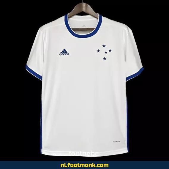 Officieel Cruzeiro Vintage Voetbalshirt 2020-2021 - Uit Thuisshirt - Retro Voetbalshirt voor Supporters - Origineel Voetbaltenue