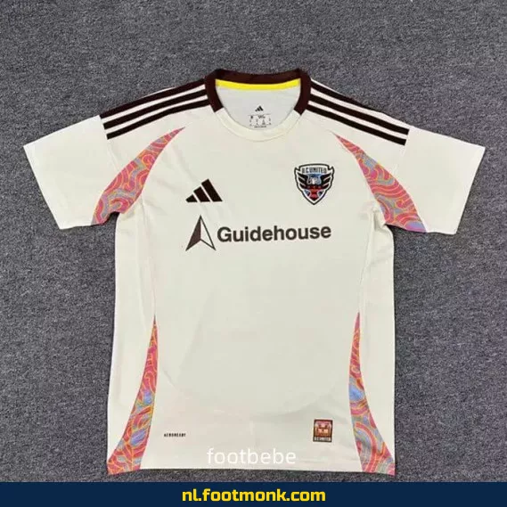 Officieel D.C. United Voetbalshirt 2025-2026 - Uit Tenue - Koop Nu Online | Authentiek & Original