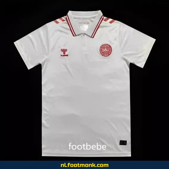 Voetbalshirt Nederland 2024-2025 Uitvoering Wit - Origineel, Bedrukbaar, Officieel, Voetbalshirts Kopen Online