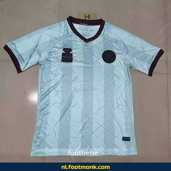 Denemarken uit voetbalshirt 2025-2026 | Officieel voetbalshirt | Voetbalshirt kopen online