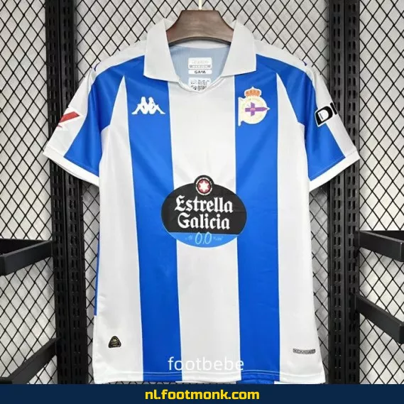 Officieel Deportivo La Coruna Thuisshirt 2024-2025 – Koop Voetbalshirts Online | Authentiek Voetbalshirt voor Dames, Heren & Kinderen