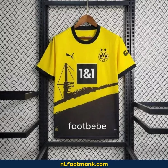 Officieel Borussia Dortmund Thuisshirt 2023-2024 – Voetbalshirt Dames/Heren – Origineel Voetbaltenue met Optie tot Personalisatie
