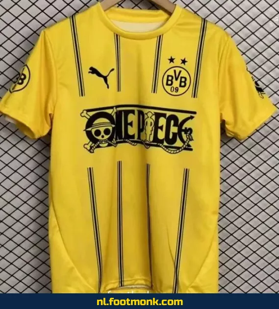 Borussia Dortmund 2025-2026 Geel Thuisshirt – Officieel Voetbalshirt voor Dames & Heren – Fanwear Aanbieding