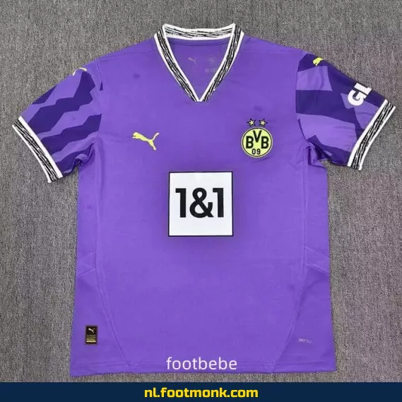 Borussia Dortmund Voetbalshirt 2025-2026 - Violet | Officieel Shirt | Heren & Dames | Fanwear | Aanbieding